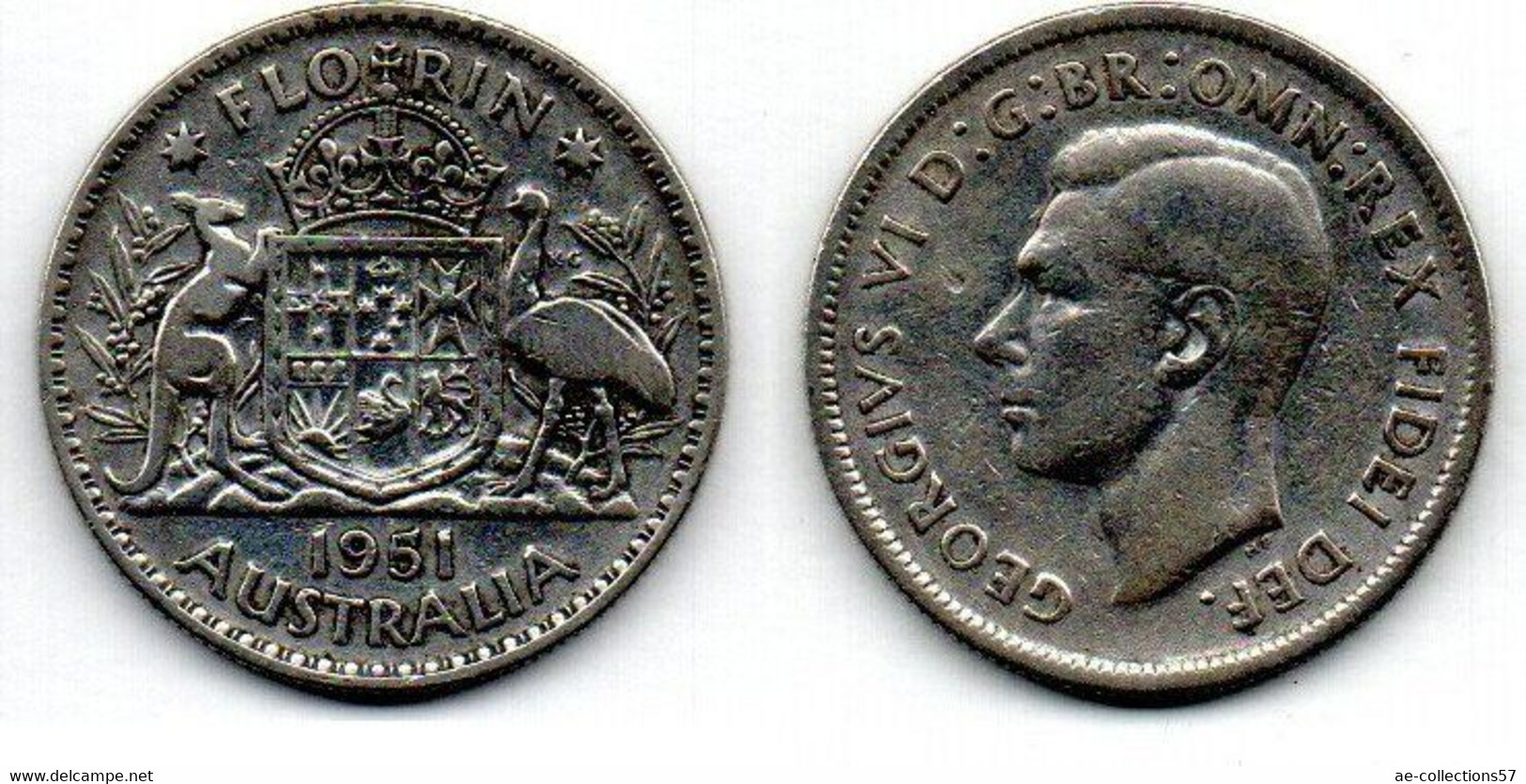 Australie - Australia Florin 1951 TB+ - Florin