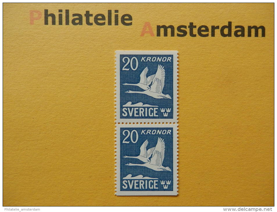 Sweden 1953, SWANS FAUNA BIRDS OISEAUX VOGELS VÖGEL AVES: Mi 290, ** - Unused Stamps