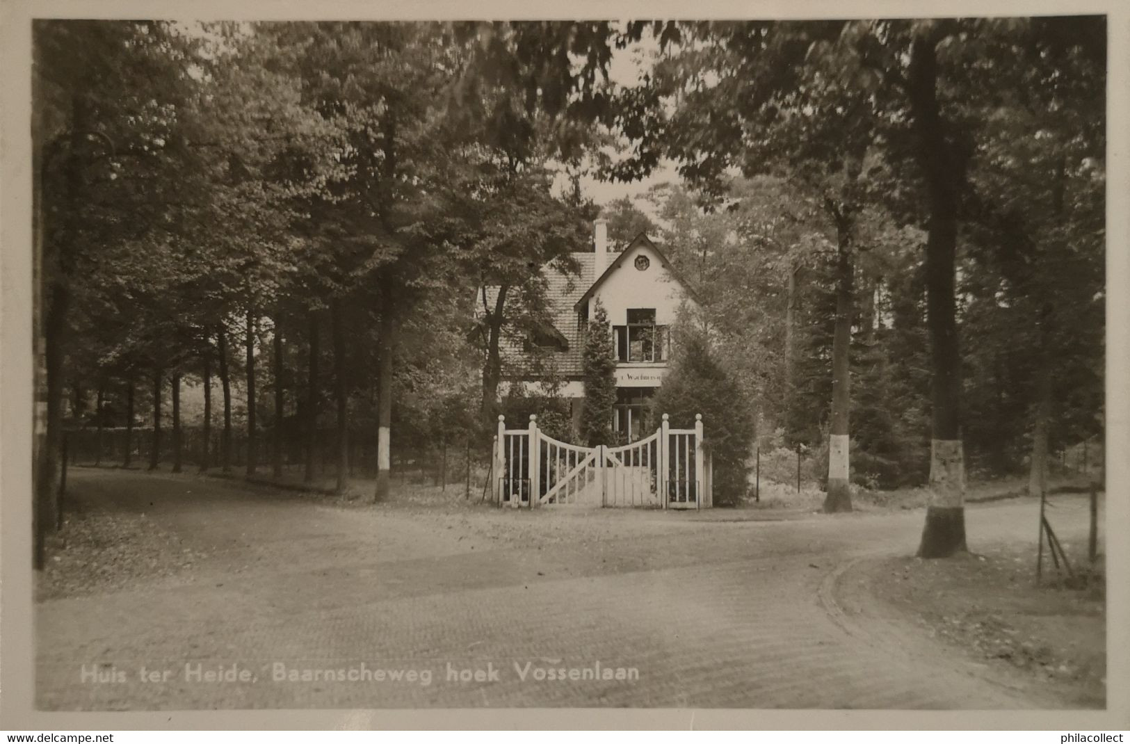 Huis Ter Heide (Utr.) Gem. Zeist // Baarnscheweg Hk. Vossenlaan 1949 - Zeist