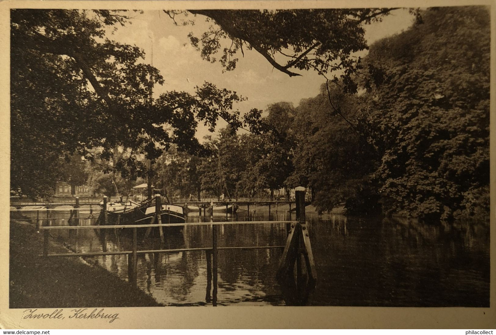 Zwolle (Ov.) ) Kerkbrug (Schip) 1941 - Zwolle