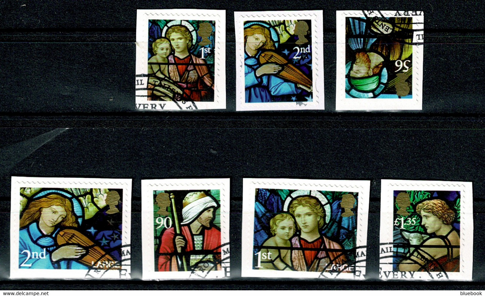 Ref 1568 - GB 2009 - Christmas  - SG 2891/2997 Used Set Of 7 Stamps - Used Stamps