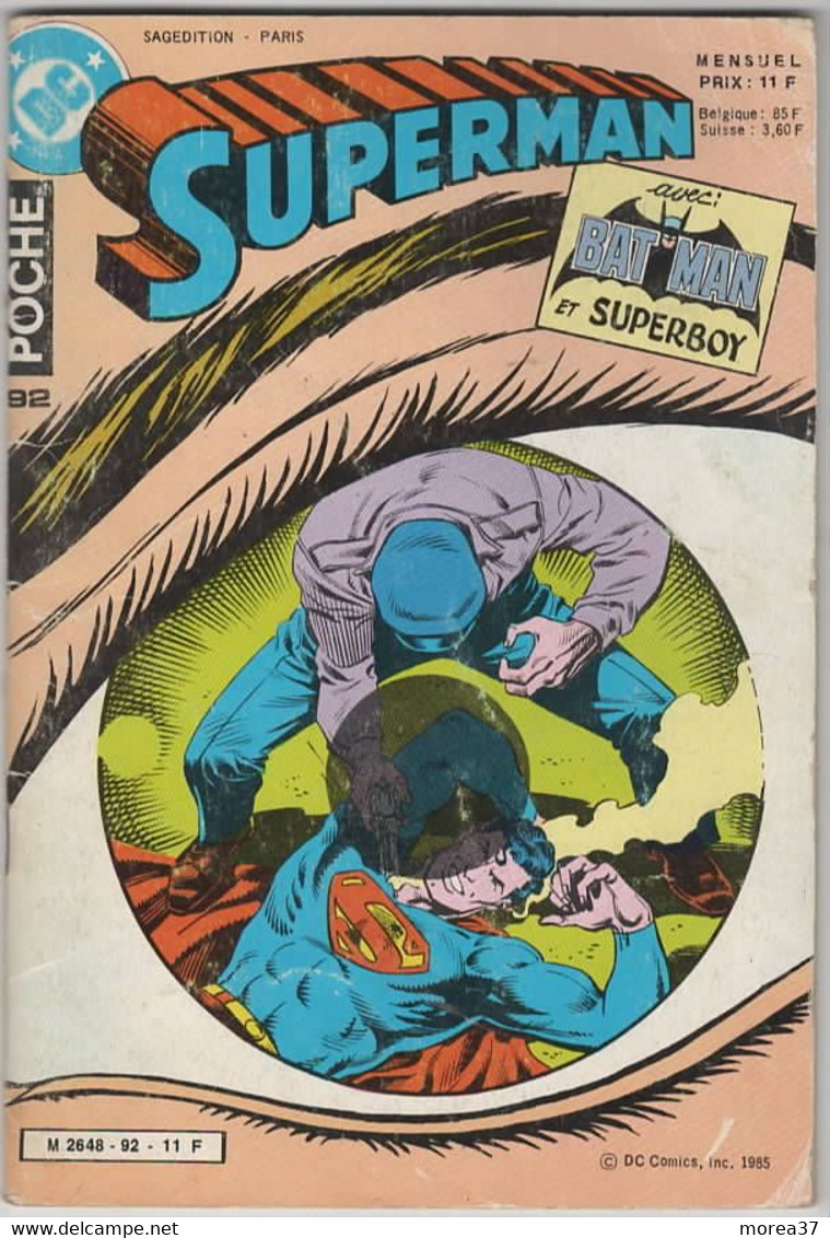 SUPERMAN POCHE N°92      Ant - Superman