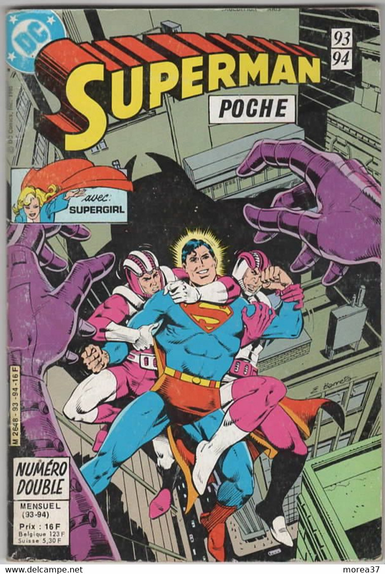 SUPERMAN POCHE Comprenant Le N° 93 Et 94        Ant - Superman