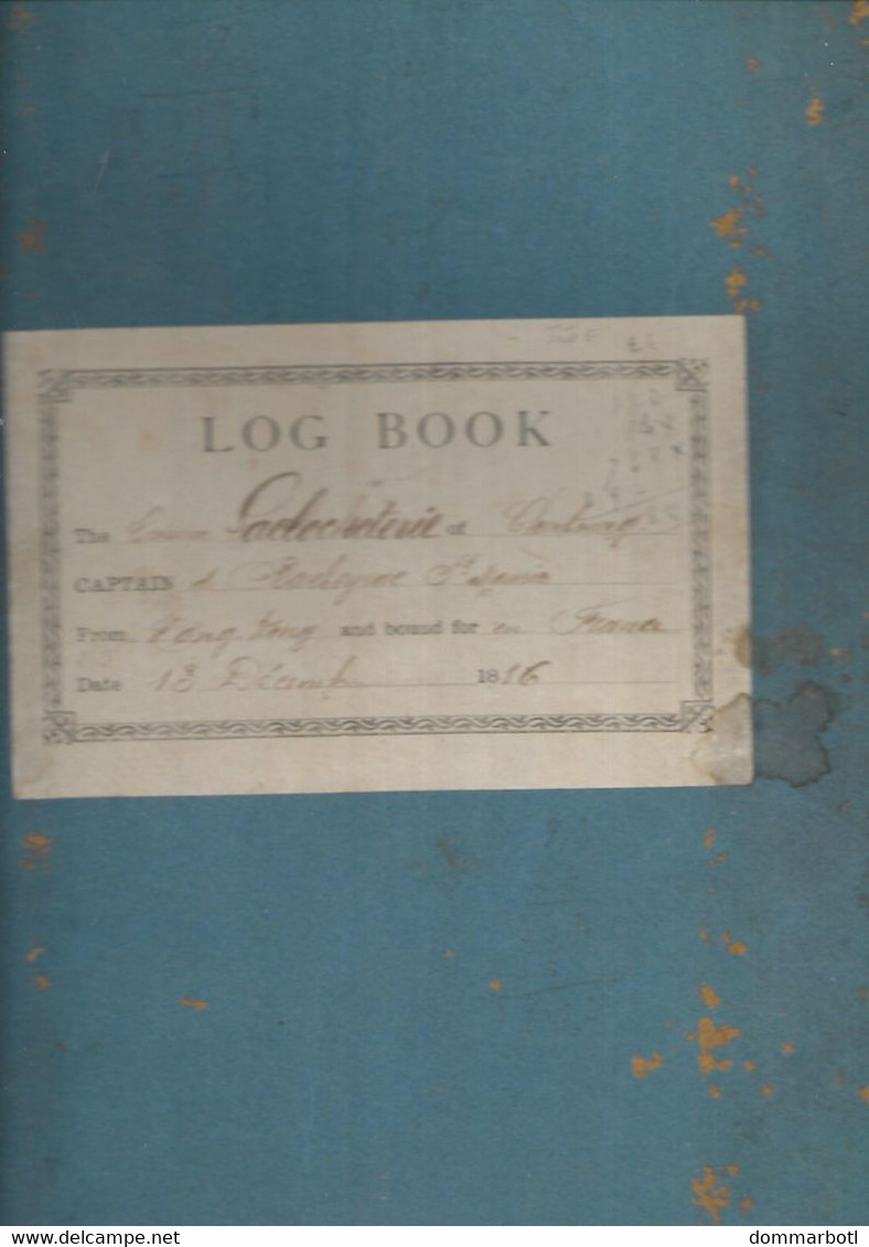 Log Book - Bateaux