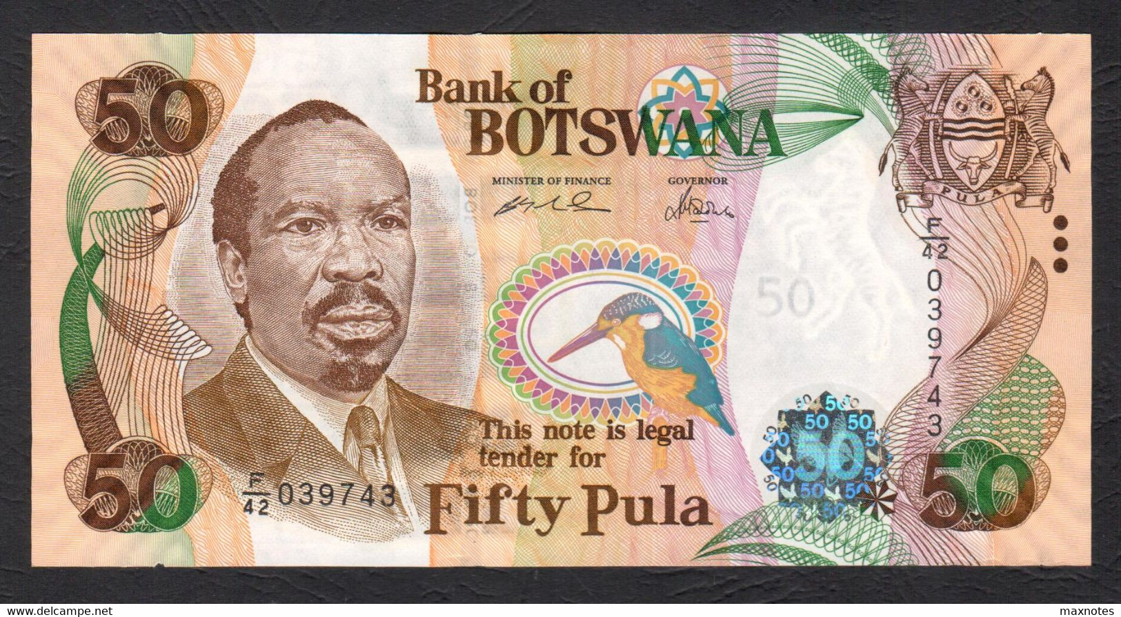 BOTSWANA : 50 Pula - 2005 - P28a - UNC - Botswana