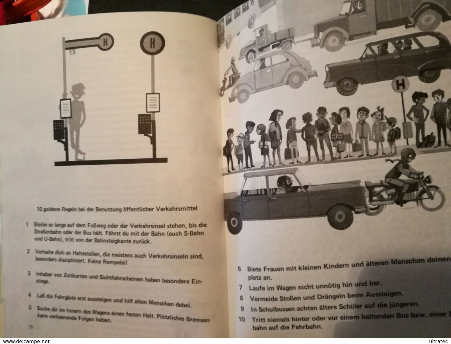 «Meyers Neues Kinder Verkehrsbuch» 1971 Schönes Antikes Kinderbuch - Sachbücher