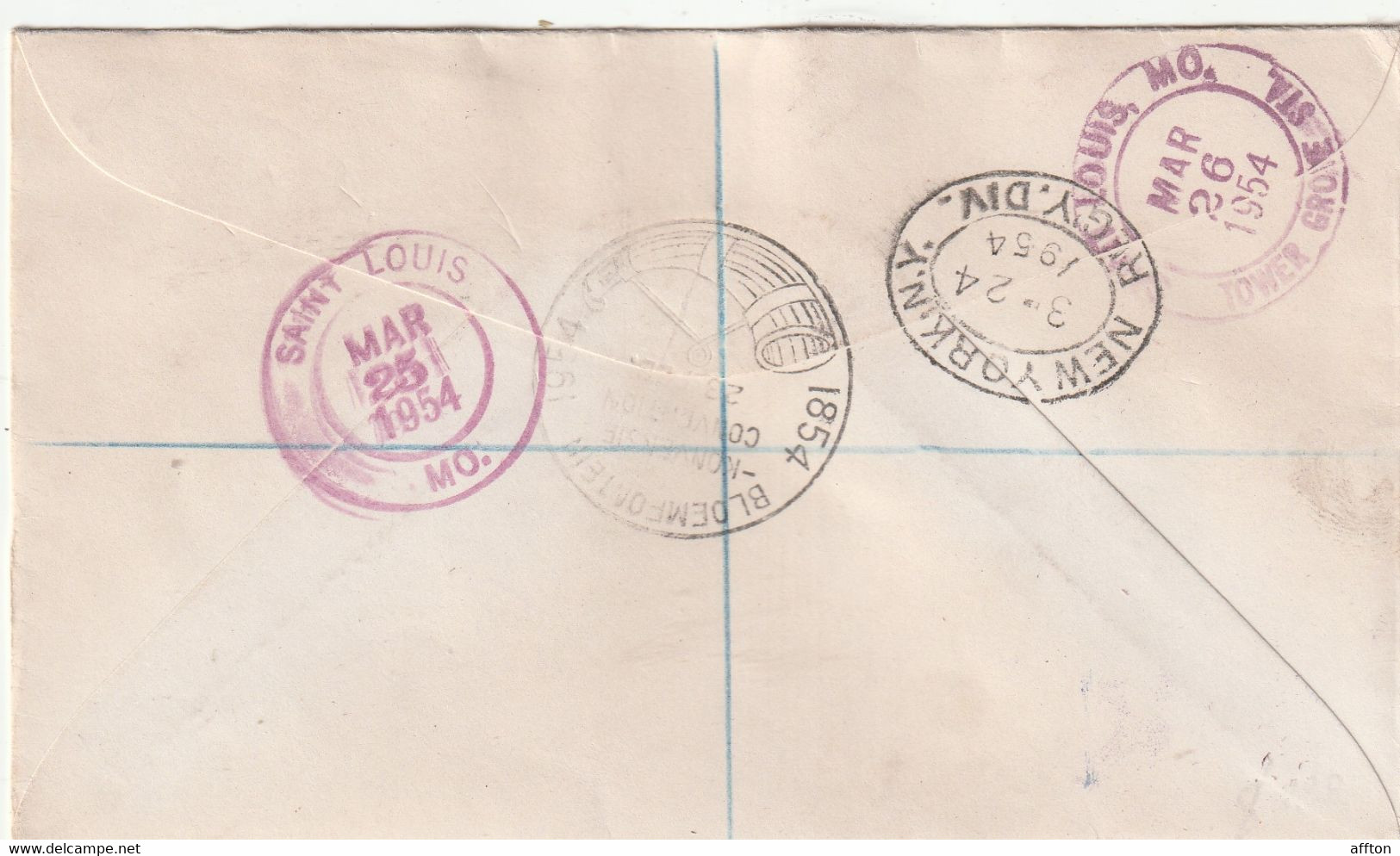 South Africa 1954 FDC - FDC