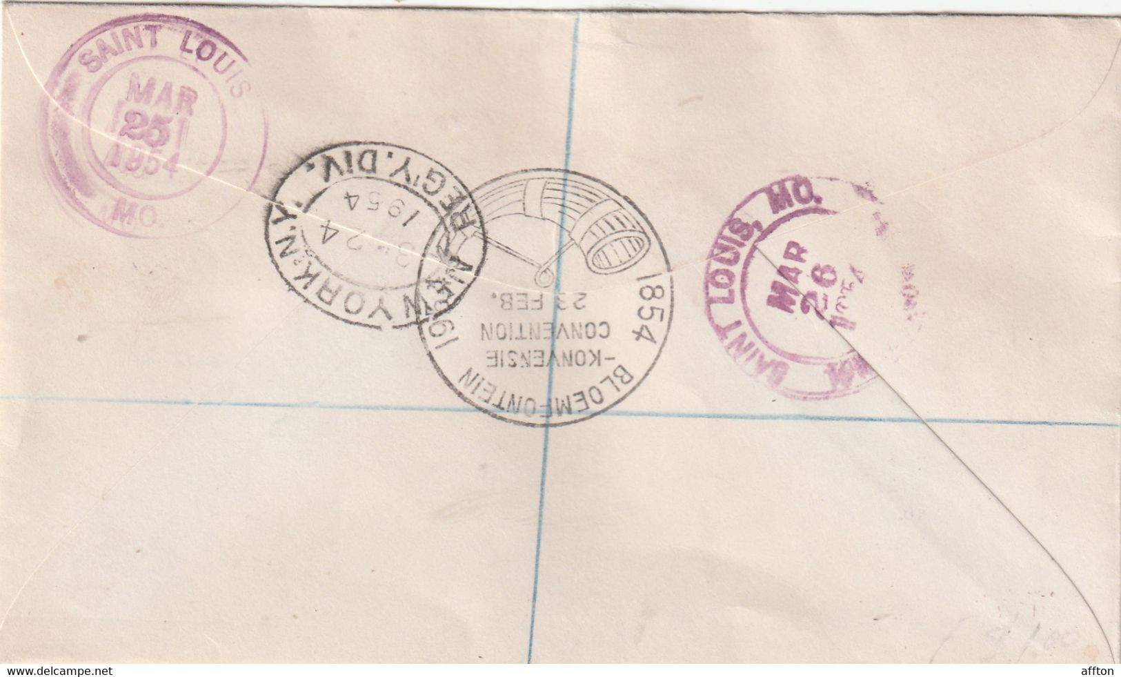 South Africa 1954 FDC - FDC