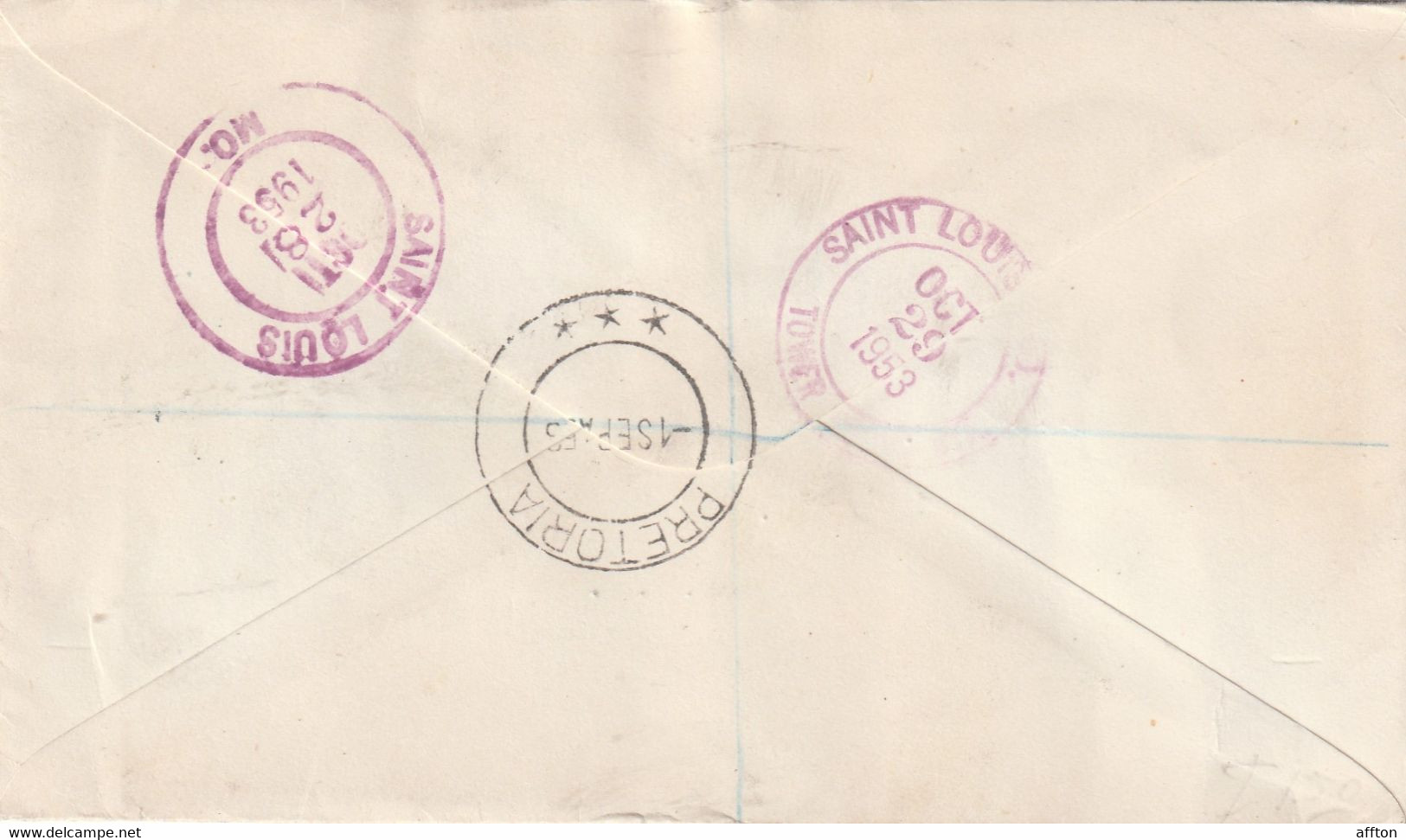 South Africa 1953 FDC - FDC