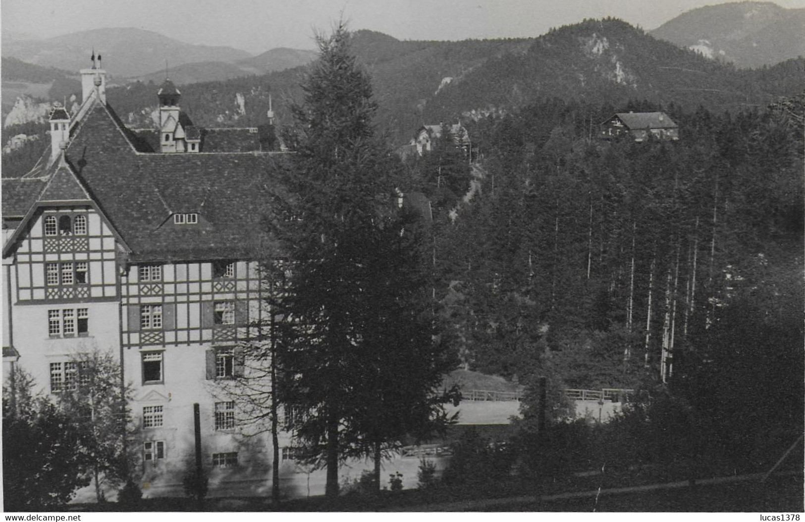 AUTRICHE / SEMMERING  / TRES BELLE ET GRANDE PHOTO ORIGINALE / 1937 / - Semmering