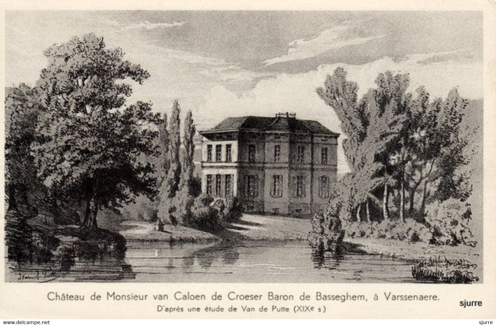 Varsenare / Jabbeke - Kasteel - Château De Monsieur Van Caloen De Croeser Baron De Basseghem à Varssenaere * - Jabbeke