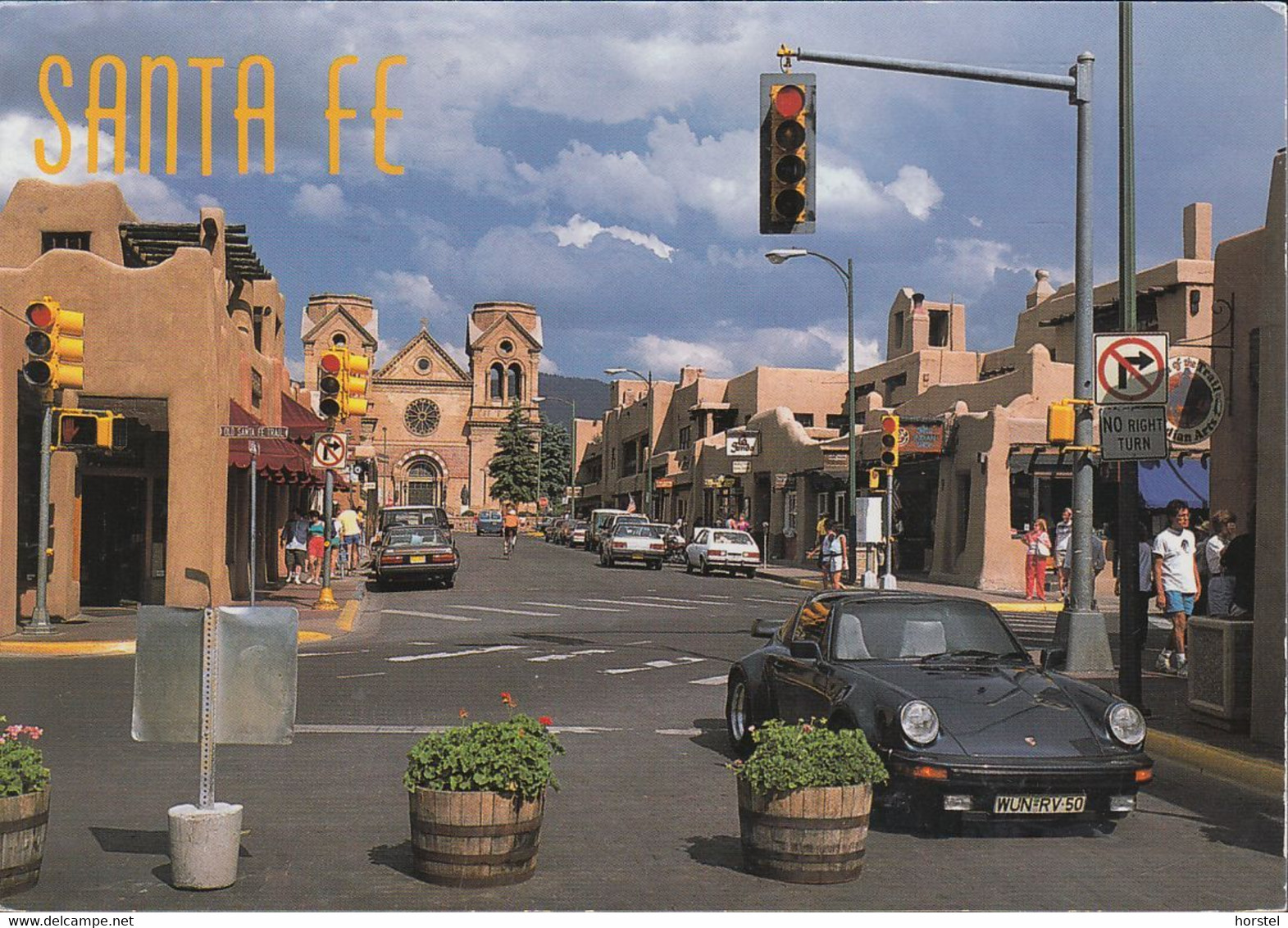 USA - New Mexiko - Santa Fe - Street - Cars - Porsche 911 - Nice Stamp - Santa Fe