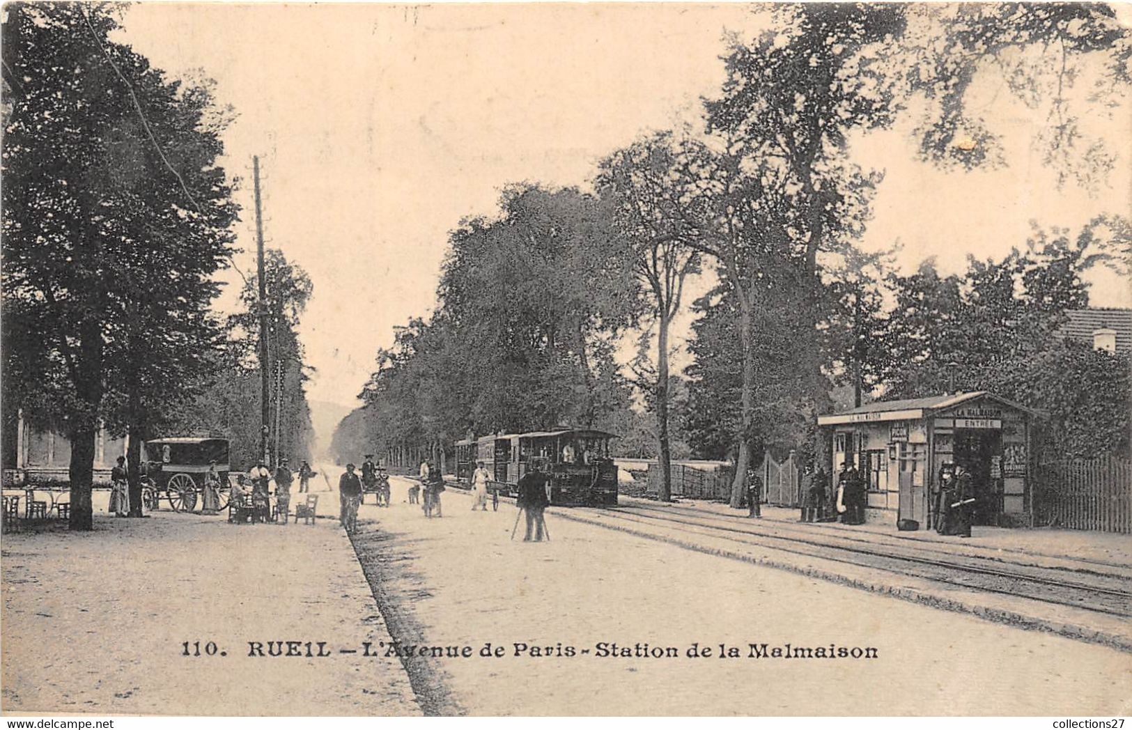92-RUEIL- AVENUE DE PARIS-STATION DE LA MALMAISON - Rueil Malmaison