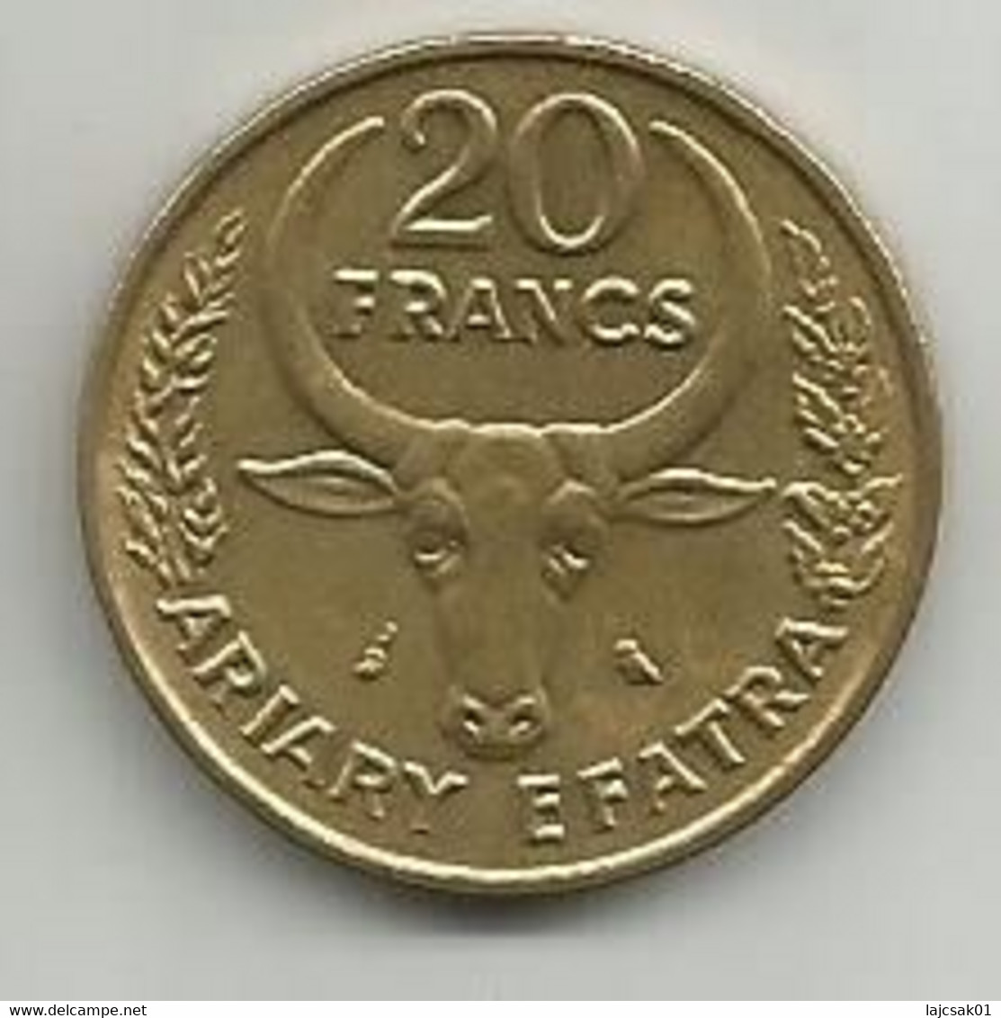 Madagascar 20 Francs 1971. - Madagaskar