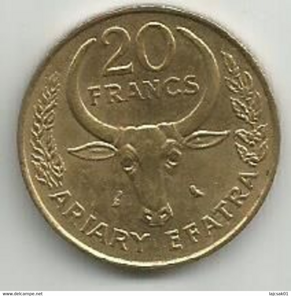 Madagascar 20 Francs 1989. - Madagascar