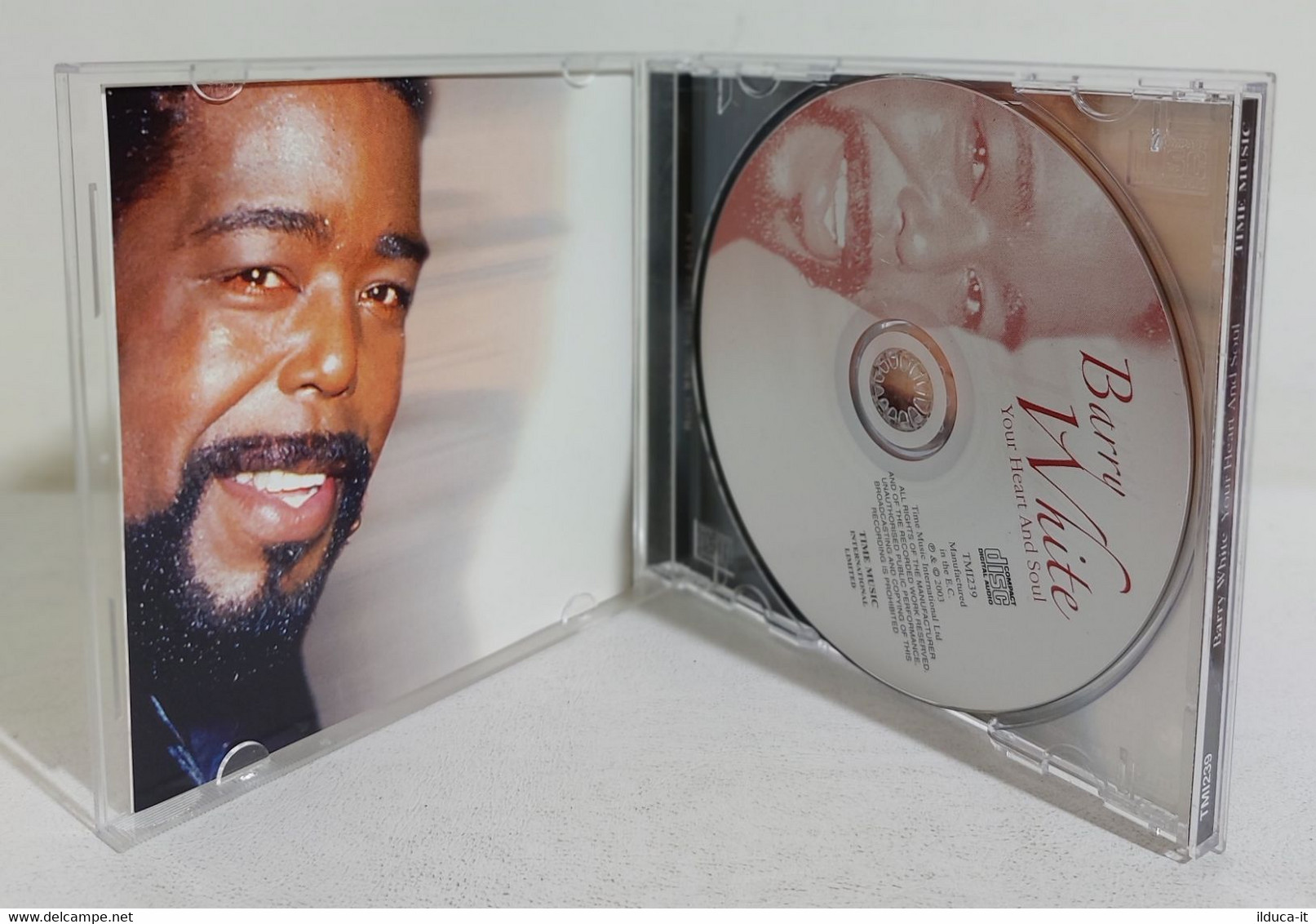 I108211 CD - BARRY WHITE - Your Heart And Soul - Time Music 2003 - Soul - R&B