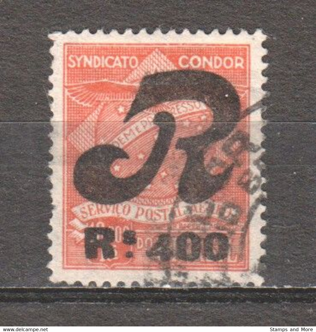 Brasil Brazil 1930 Mi C11 Canceled PRIVATFLUGGESELLSCHAFT CONDOR (with Expert Stamp) - Luftpost (private Gesellschaften)