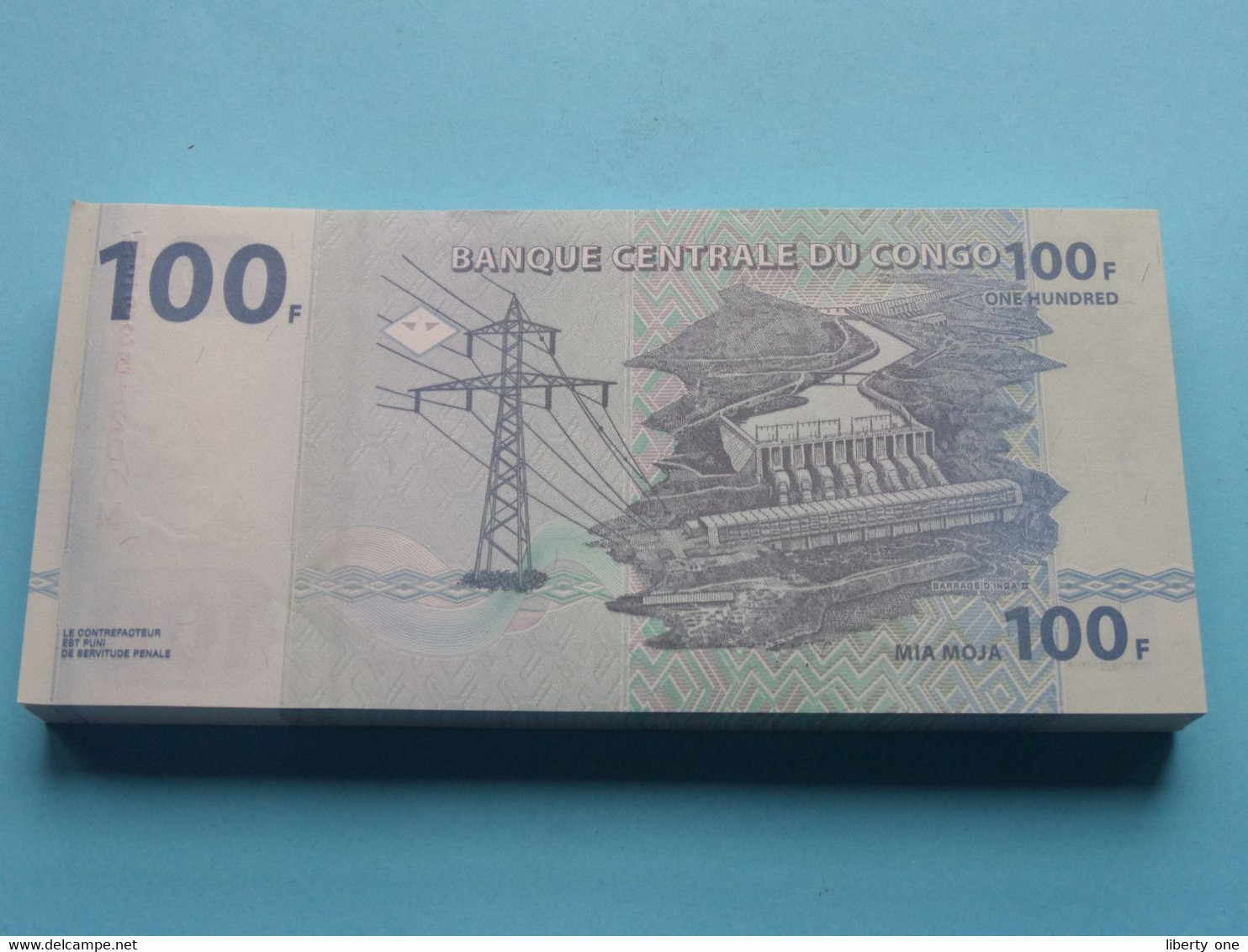 100 ( Cent ) Francs ( 2013 ) Banque Centrale Du CONGO ( For Grade, Please See Photo ) UNC ! - Repubblica Del Congo (Congo-Brazzaville)