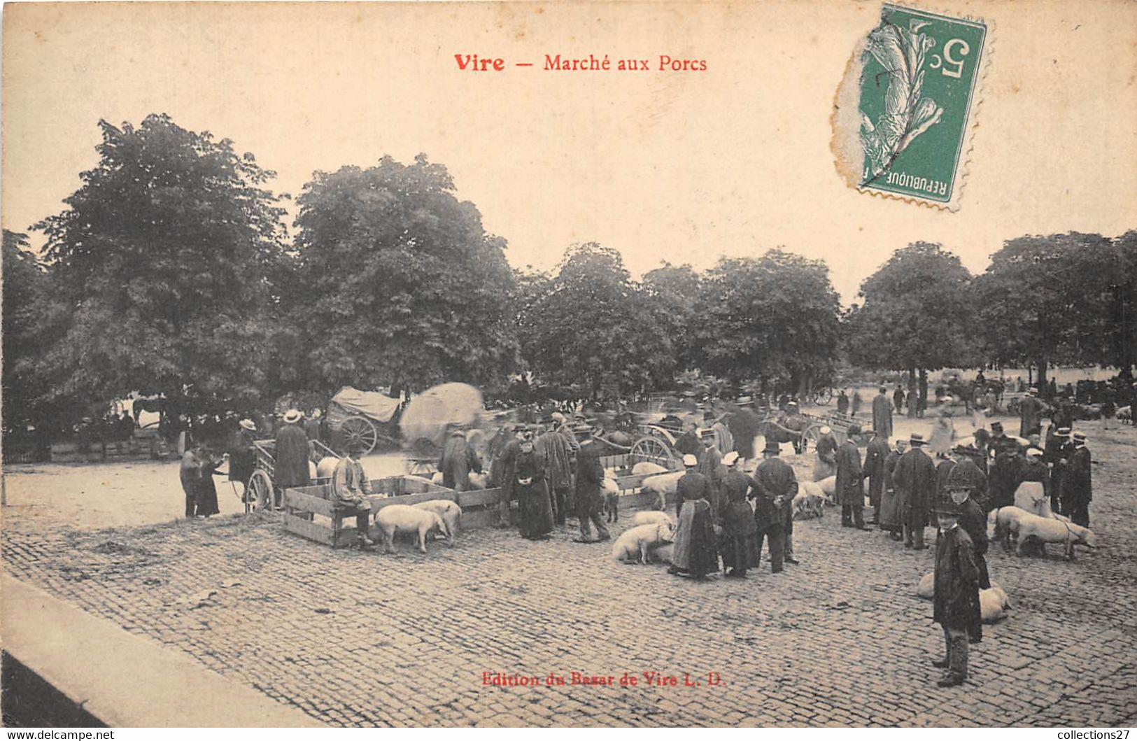 14-VIRE- MARCHES AUX PORCS - Vire