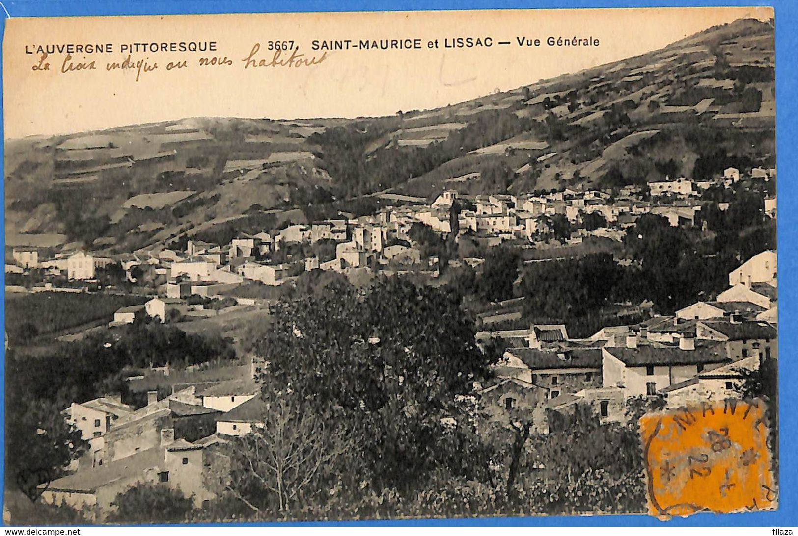 63 - Puy-de-Dôme - Vic Le Comte - Saint Maurice Et Lissac - Vue Generale (N10049) - Vic Le Comte