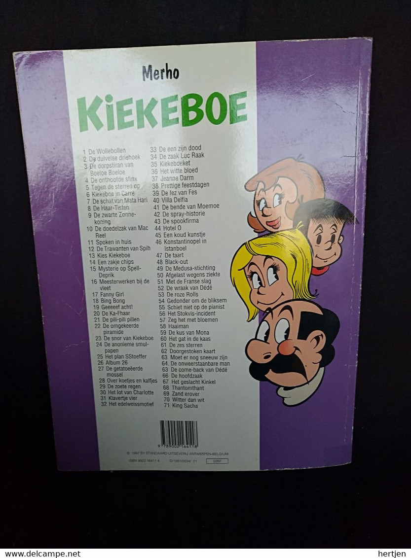 Kiekeboe / 23  De Snor Van Kiekeboe - Merho - Kiekeboe