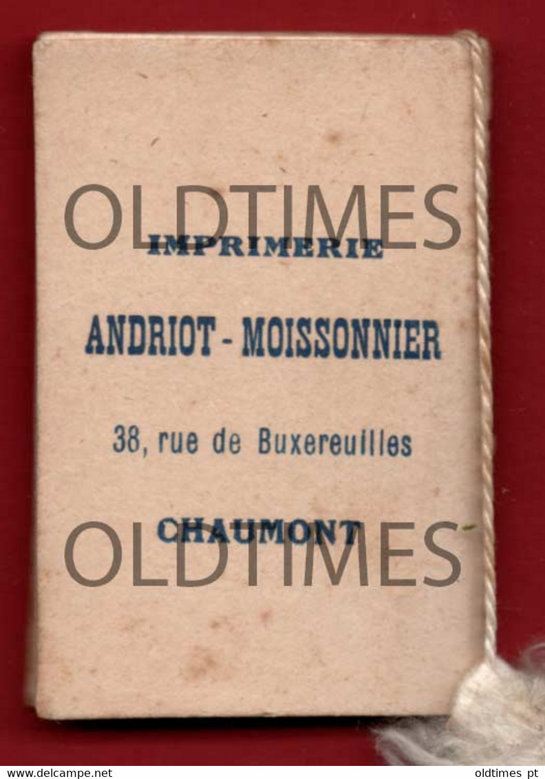 FRANCE - CHAUMONT - ANDRIOT MOISSONNIER - PETITE ALMANACH - MINIATURE CALENDAR 1914 - Kleinformat : 1901-20