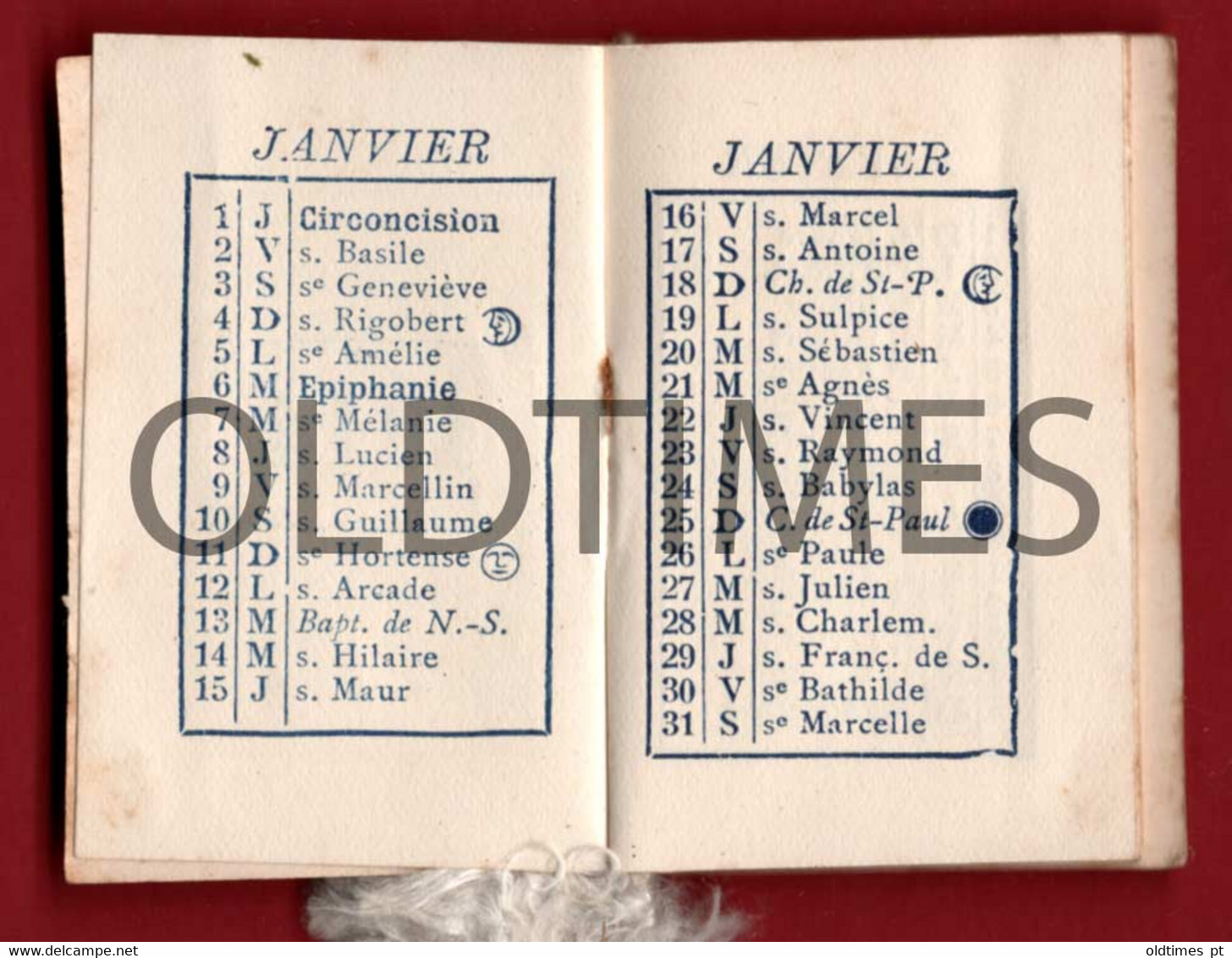 FRANCE - CHAUMONT - ANDRIOT MOISSONNIER - PETITE ALMANACH - MINIATURE CALENDAR 1914 - Petit Format : 1901-20