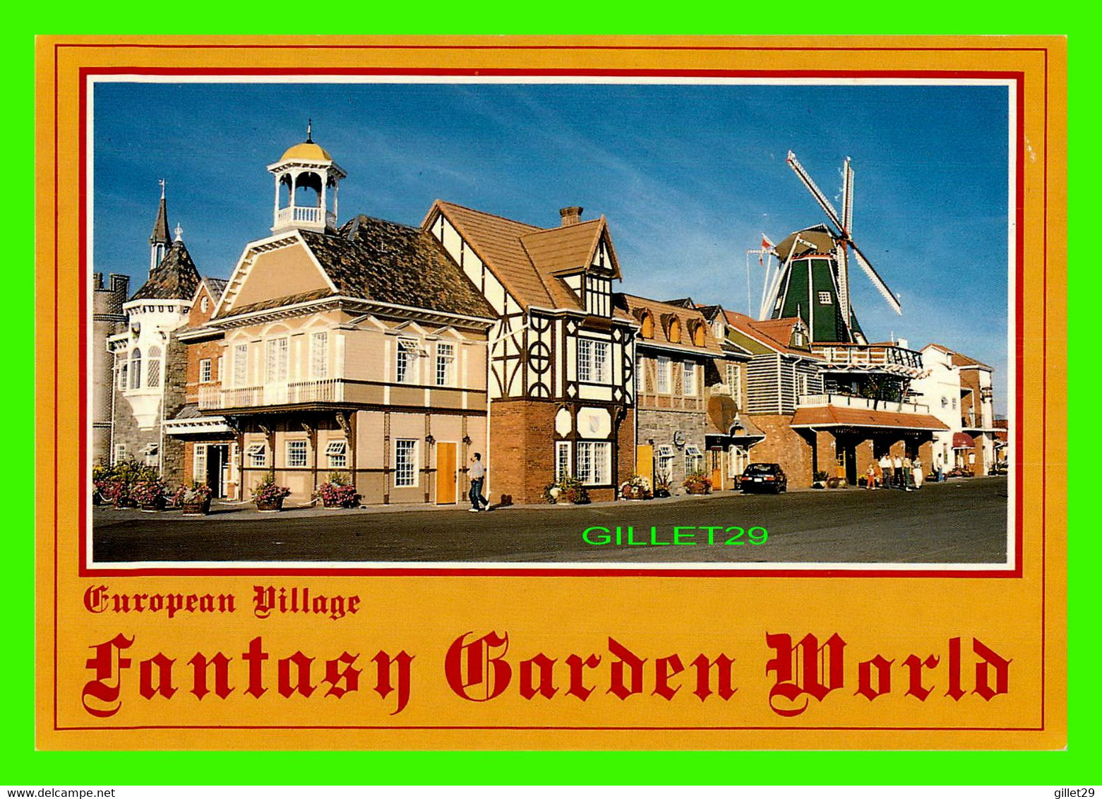 RICHMOND, BC - EUROPEAN VILLAGE, FANTASY GARDEN WORLD - DOMINION FOLMS LTD - PHOTO, GORDON MARCOTTE - - Richmond