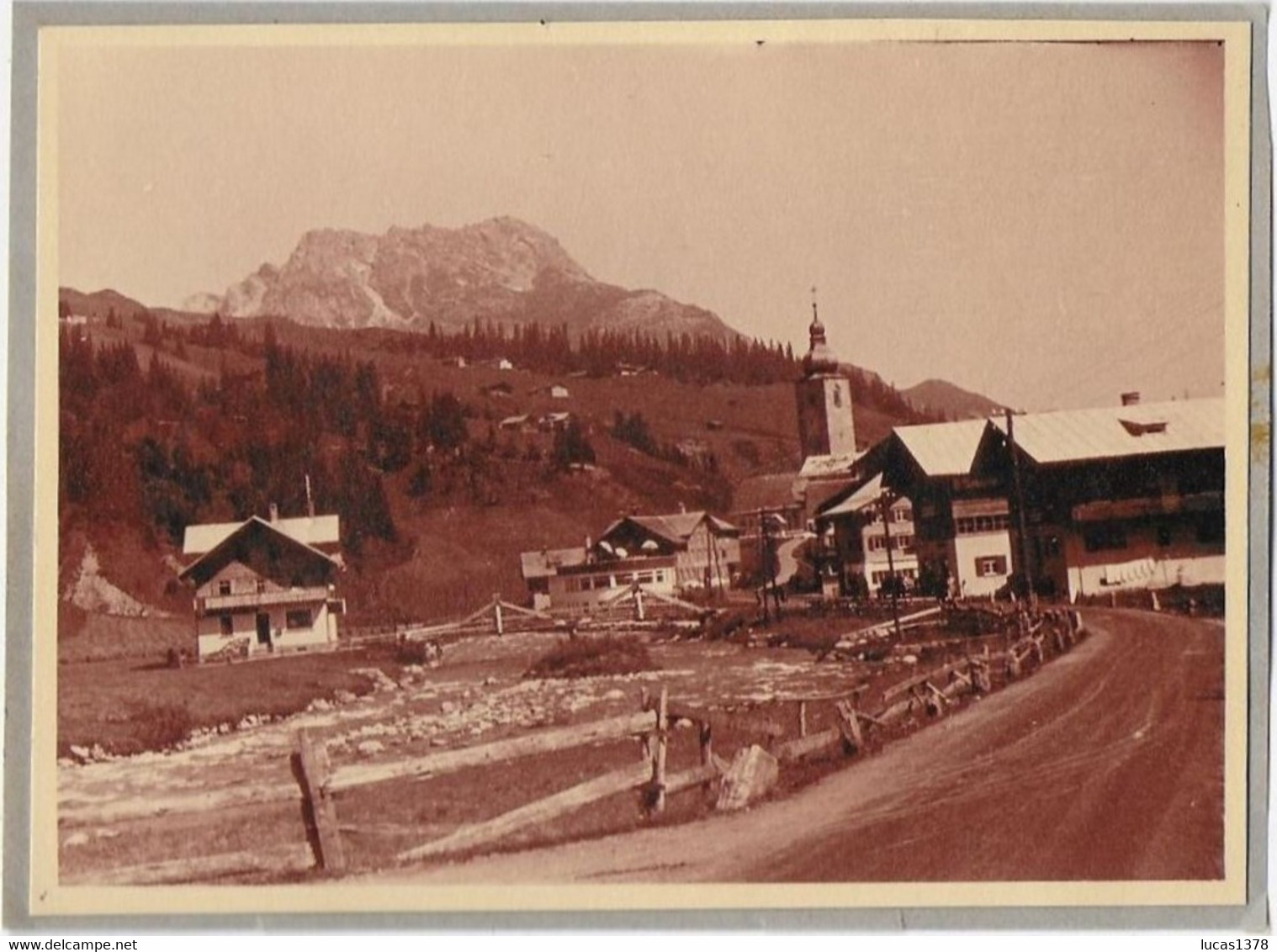 AUTRICHE / LECH AM ALBERG /  / RARE ET  TRES BELLE PHOTO ORIGINALE / ANNEES 30 - Zürs