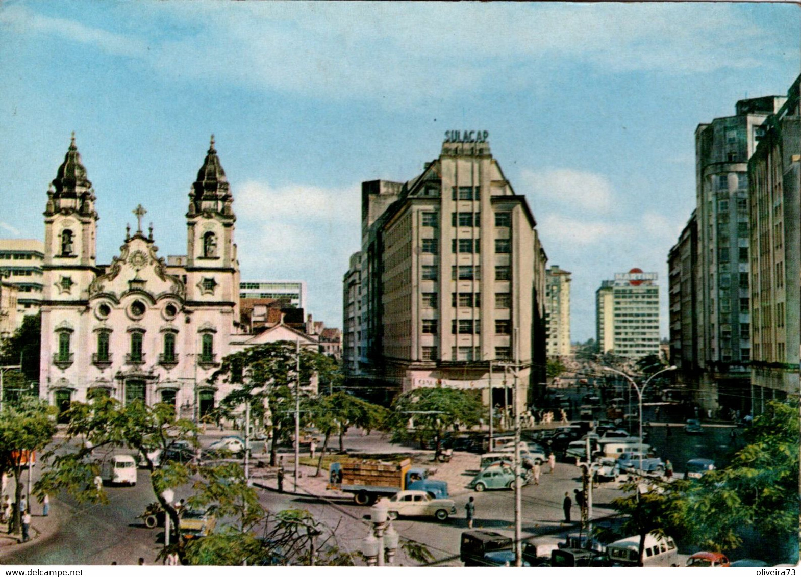 BRASIL - RECIFE - PERNAMBUCO - Pracinha Com Igreja De Stº. António - Recife