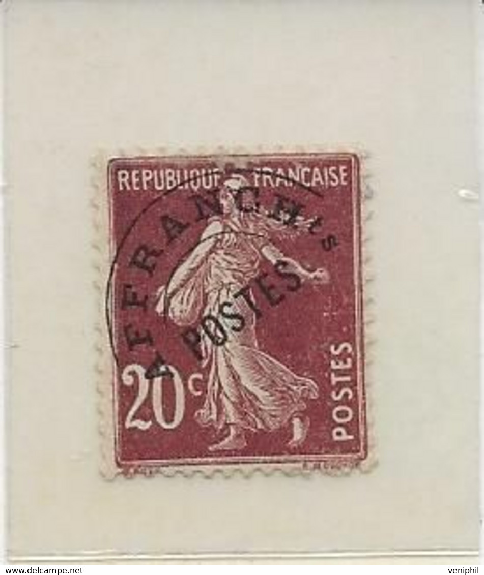 PREOBLTERE N° 54 NEUF AVEC CHARNIERE  -ANNEE 1922-27 - COTE /:85 € - 1893-1947