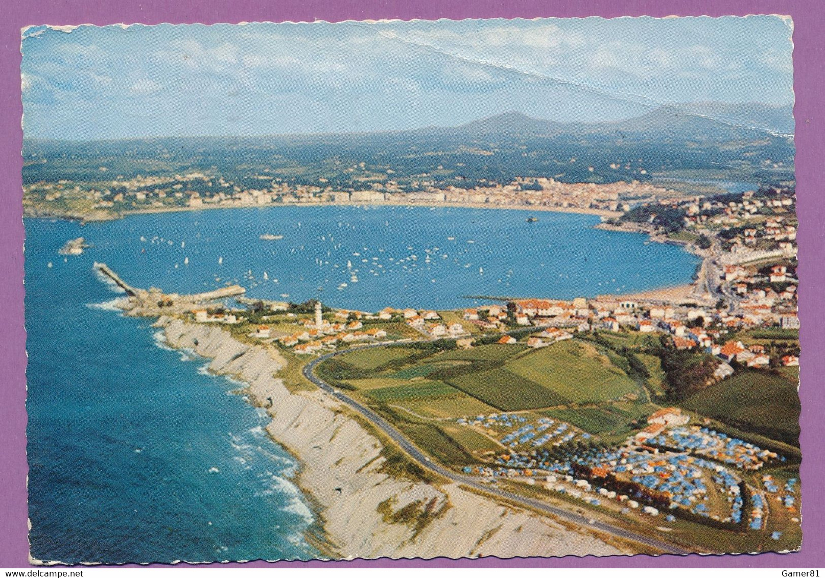 SOCOA-URRUGNE -  Camping Juantcho - Vue Panoramique Sur ST-JEAN-DE-LUZ - Urrugne