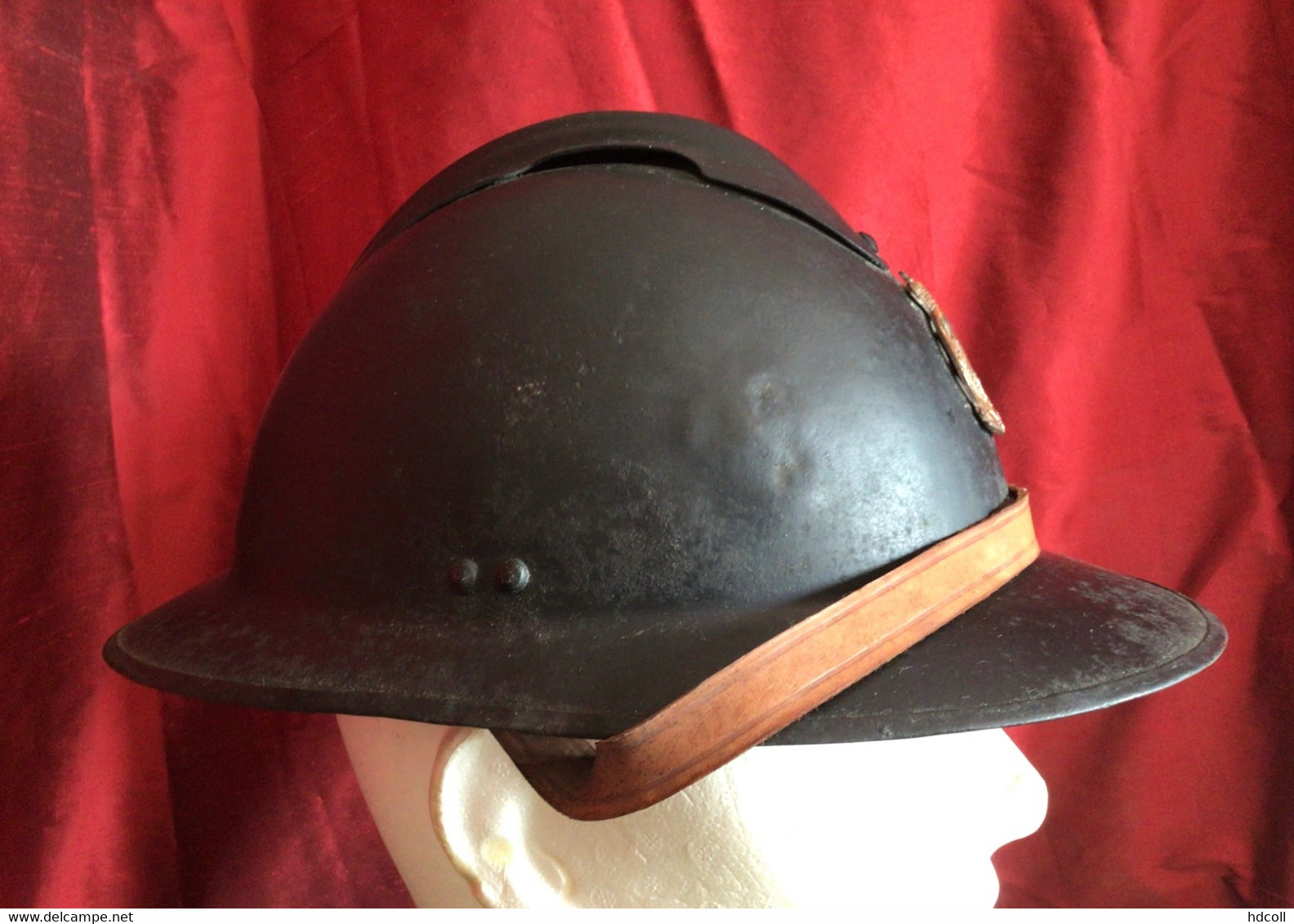 BELGIQUE - Casque Modèle 1931 BELGIQUE PROTECTION CIVILE - Casques & Coiffures