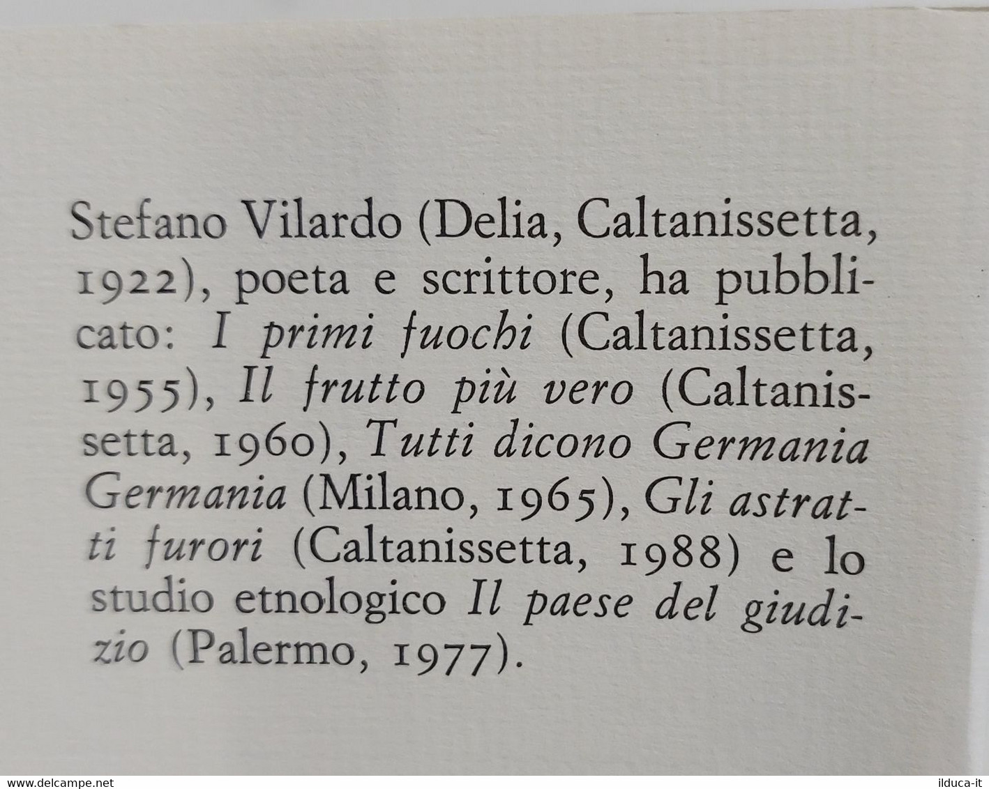 I108255 V Stefano Vilardo - Una Sorta Di Violenza - Sellerio 1990 - Historia