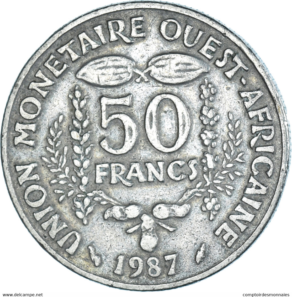 Monnaie, Communauté économique Des États De L'Afrique De L'Ouest, 50 Francs - Ivoorkust