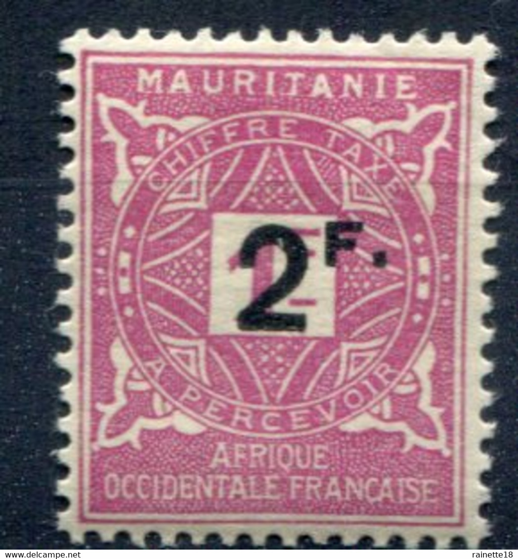 Mauritanie      Taxe  25 ** - Unused Stamps