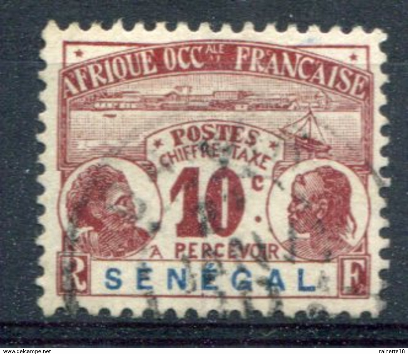 Sénégal        Taxe   5 Oblitéré - Timbres-taxe
