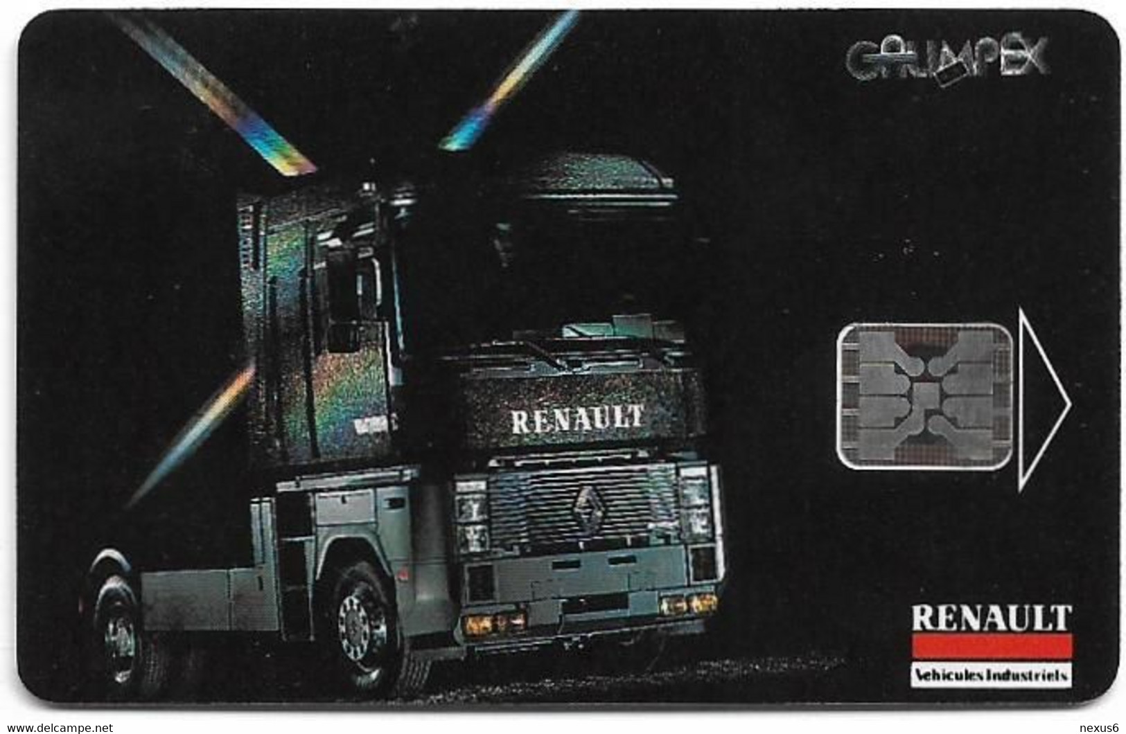 Czechoslovakia - CSFR - Renault Truck, Galimpex - 1992, SC5, Cn.43667 Inverted, 150U, 50.000ex, Used - Tsjechoslowakije