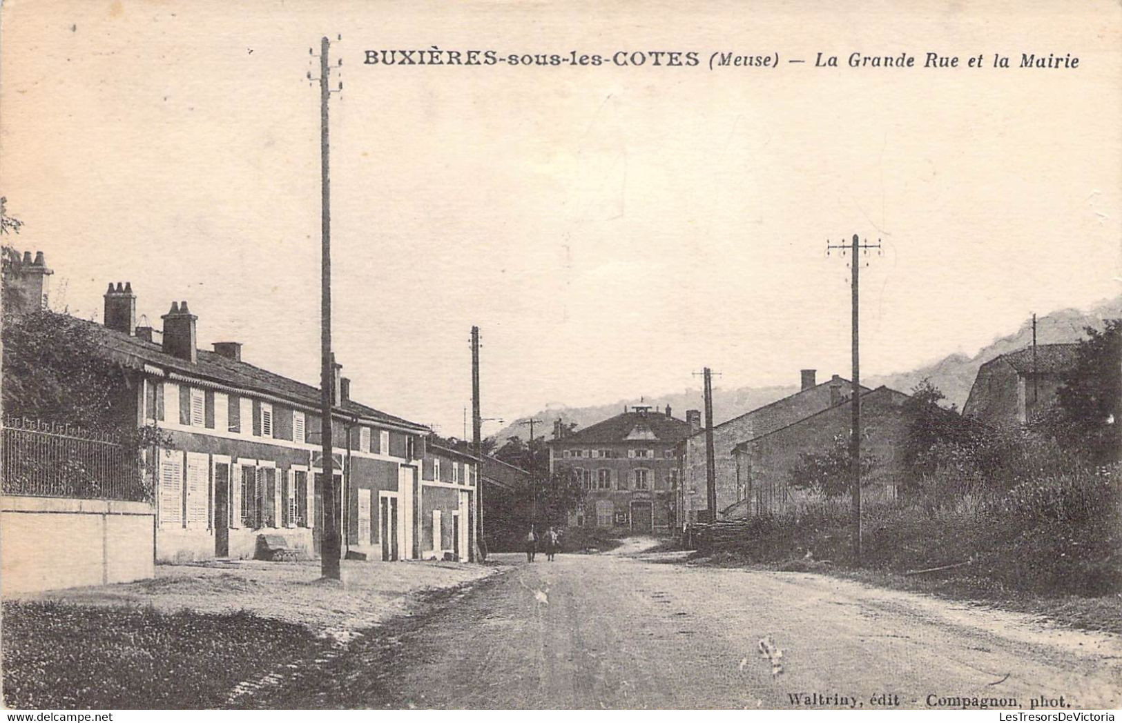 CPA France - Lérouville - Chemin Des Casernes - 154 E Infanterie - Animée - Attelage - Oblitération Ambulante 1913 - Other & Unclassified