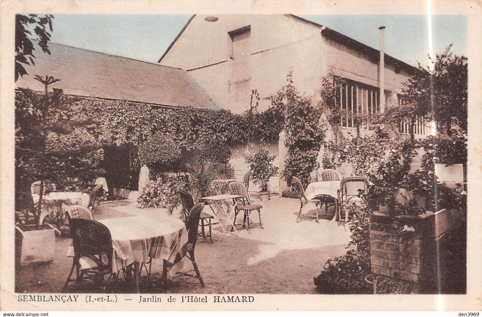 SEMBLANCAY (Indre-et-Loire) - Jardin De L'Hôtel Hamard - Semblançay