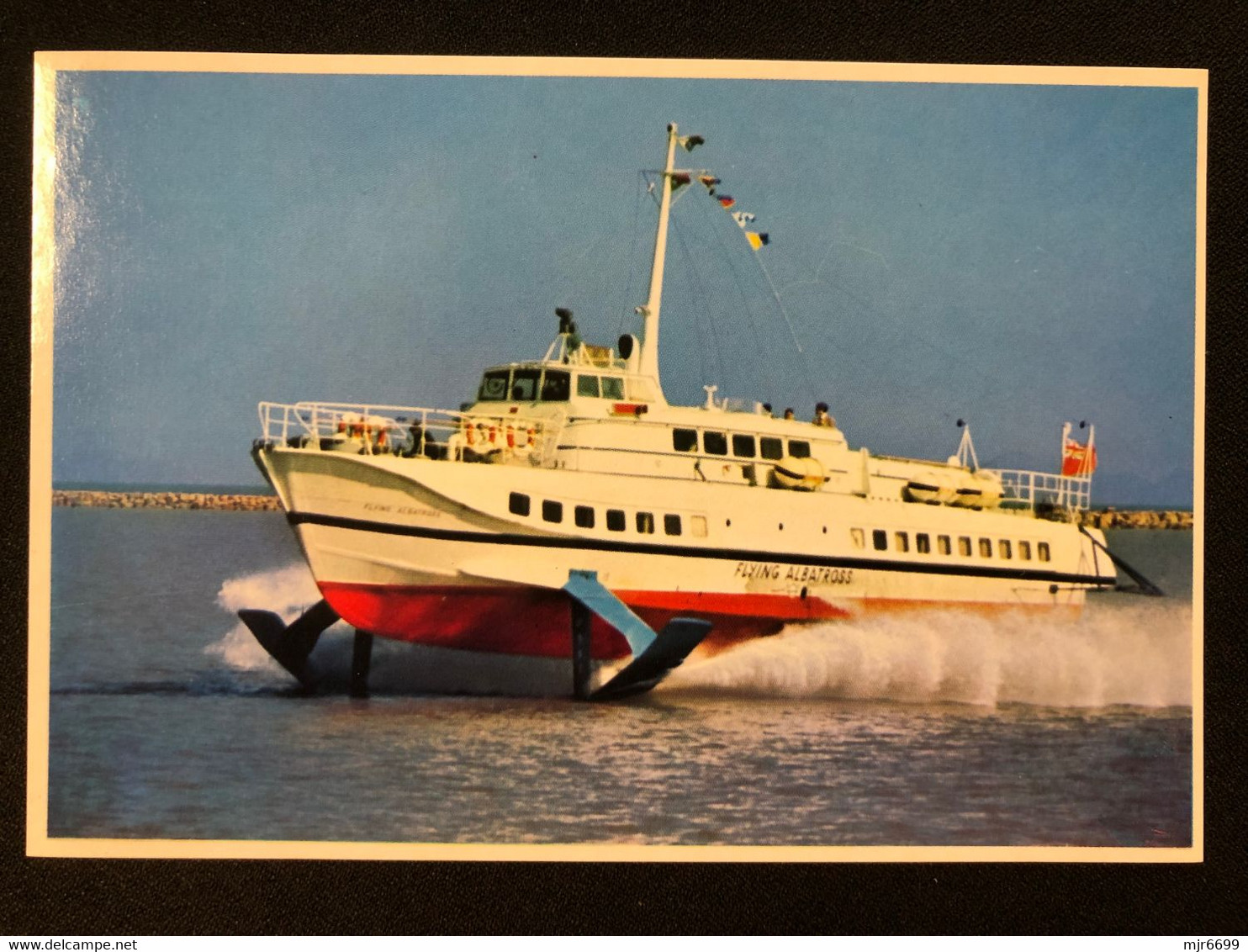 MACAU 60\70'S HYDROFOIL THAT RUNS BETWEEN MACAU & HONG KONG AT THOSE YEARS #206 - Macau