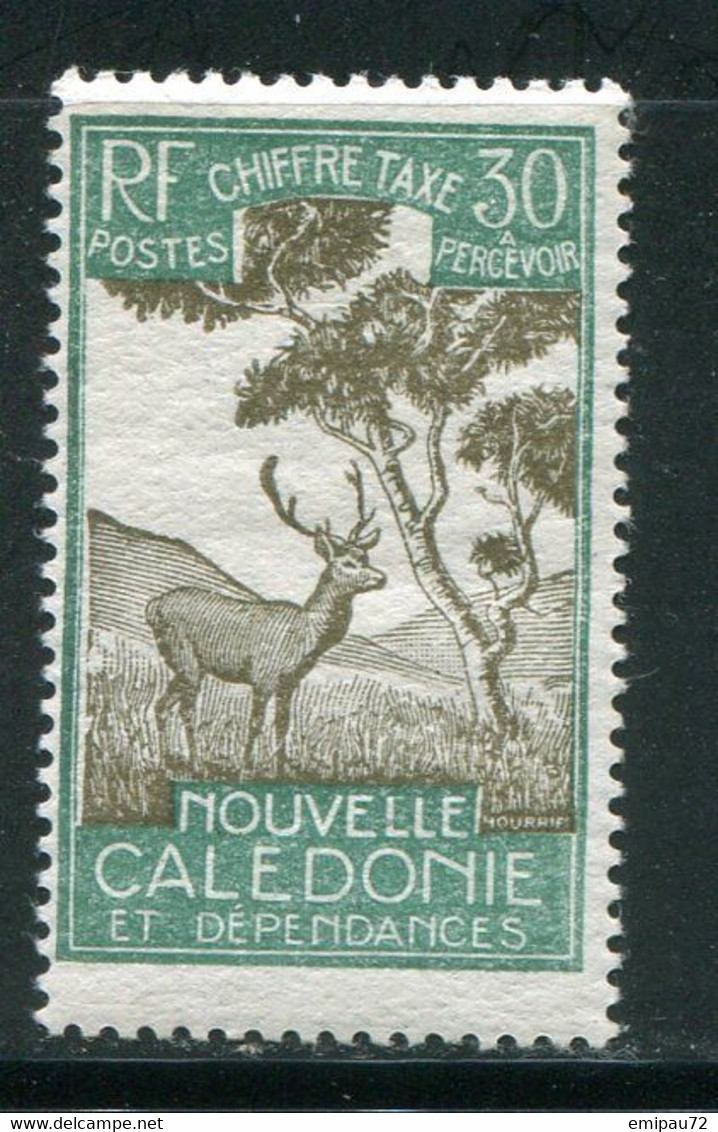NOUVELLE CALEDONIE- Taxe Y&T N°33- Neuf Avec Charnière * - Timbres-taxe