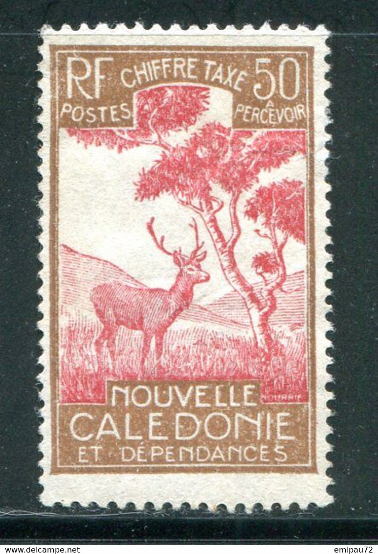 NOUVELLE CALEDONIE- Taxe Y&T N°34- Neuf Avec Charnière * - Timbres-taxe