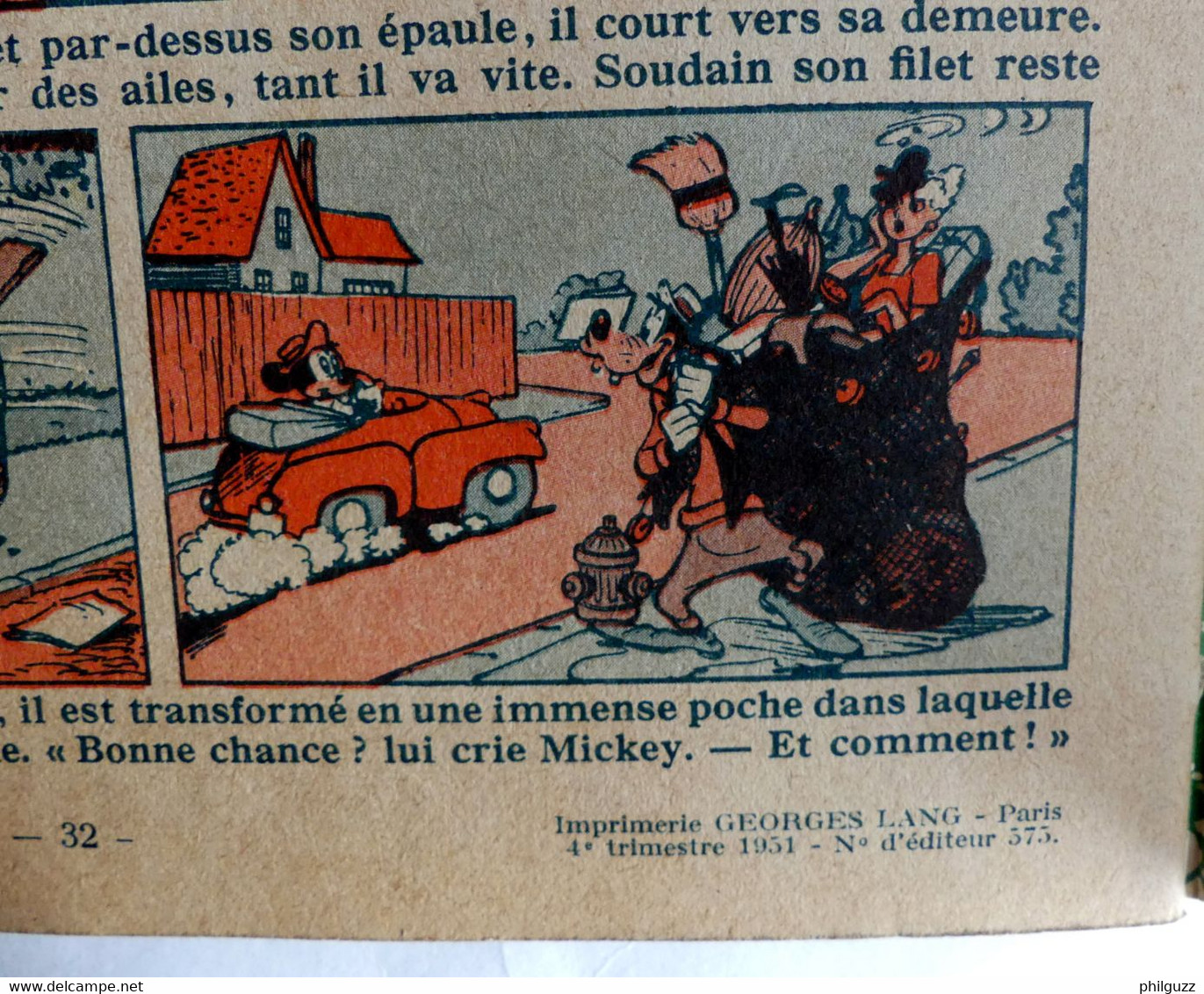 ALBUM BD MICKEY GOUFFY & Cie - HACHETTE  - 1951 Enfantina - Disney