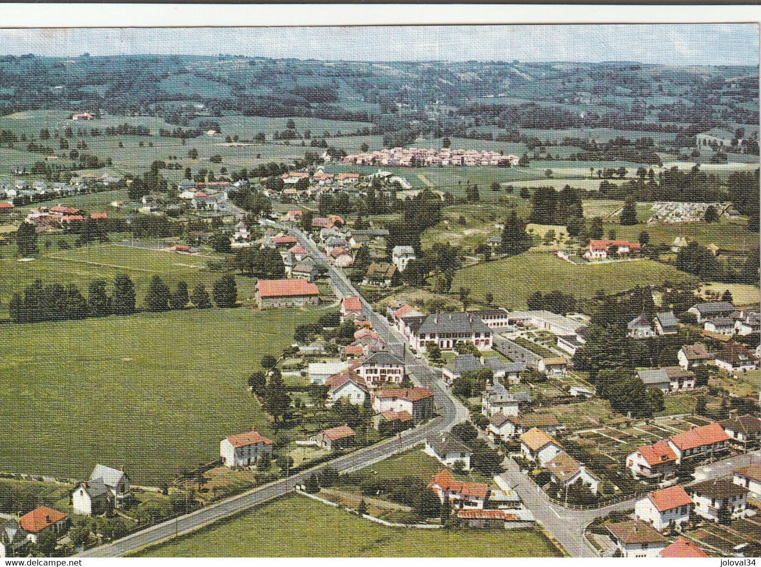 Cantal - JUSSAC - Vue Générale Aérienne - CPSM - Jussac