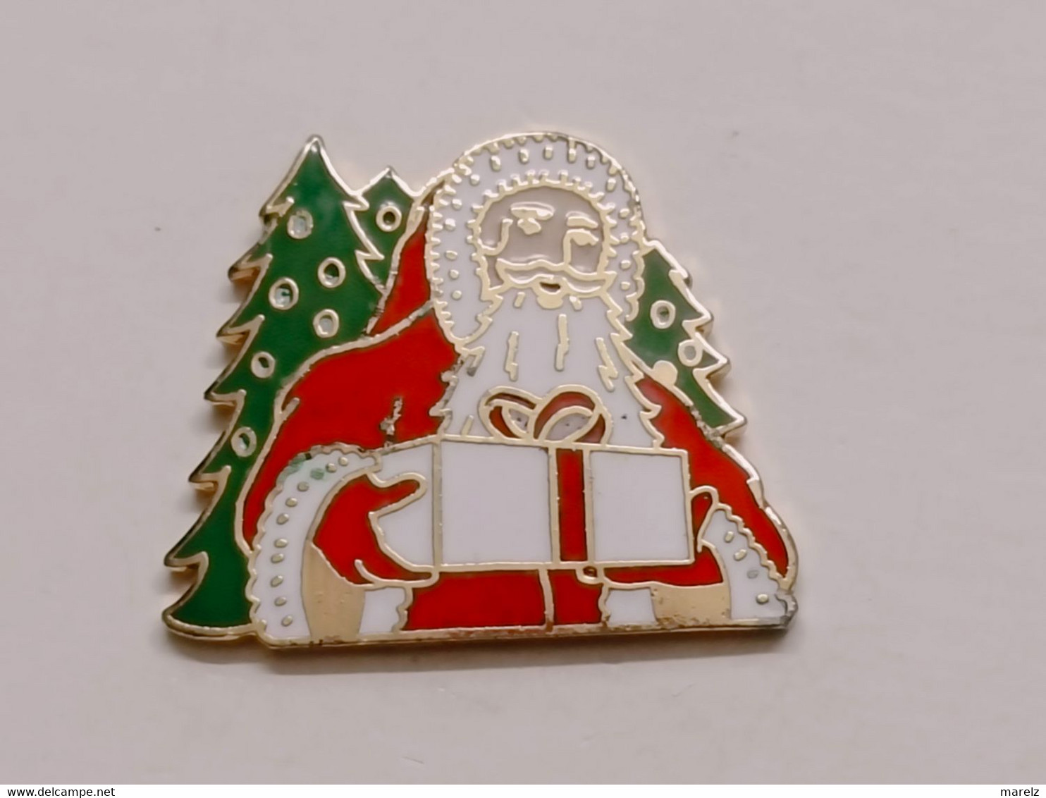 Pin's NOËL SANTA CLAUS - Pins Sapin Cadeaux Père Noël - Pin ZAMAC - Christmas