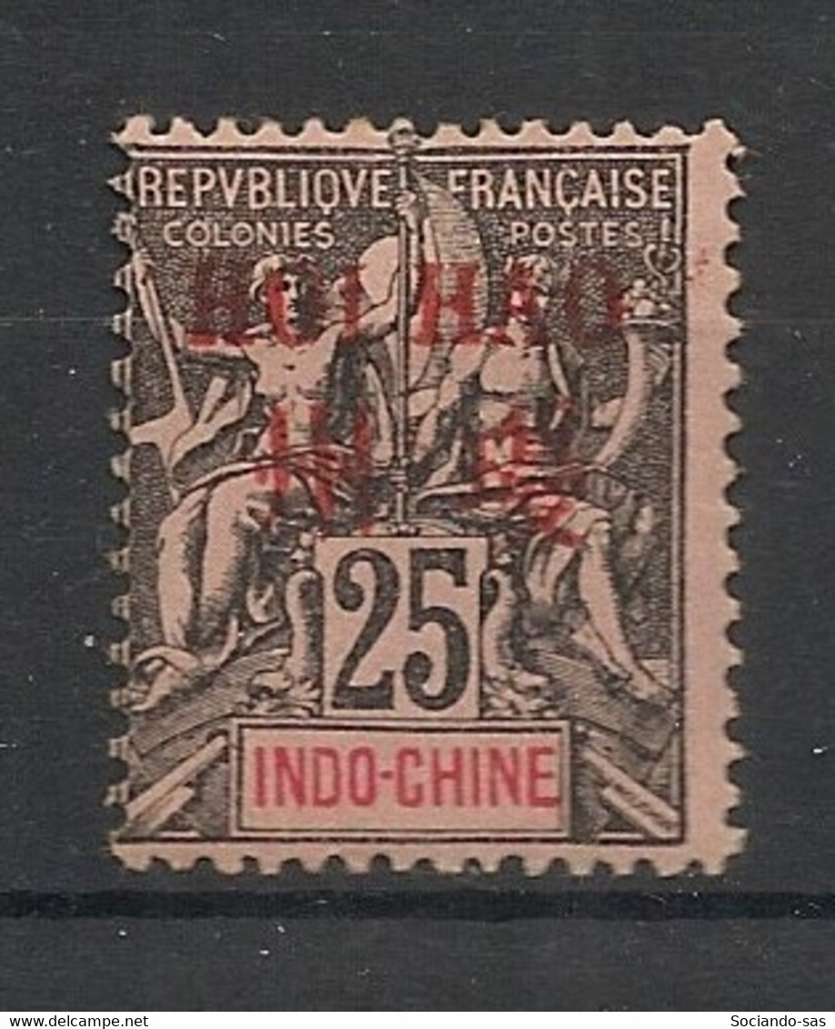 HOI-HAO - 1901 - N°Yv. 9 - Type Groupe 25c Noir Sur Rose  - Neuf * / MH VF - Unused Stamps