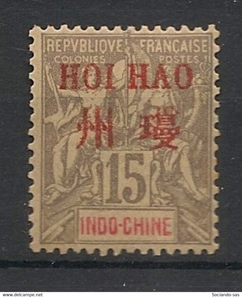 HOI-HAO - 1901 - N°Yv. 6 - Type Groupe 15c Gris  - Neuf * / MH VF - Neufs