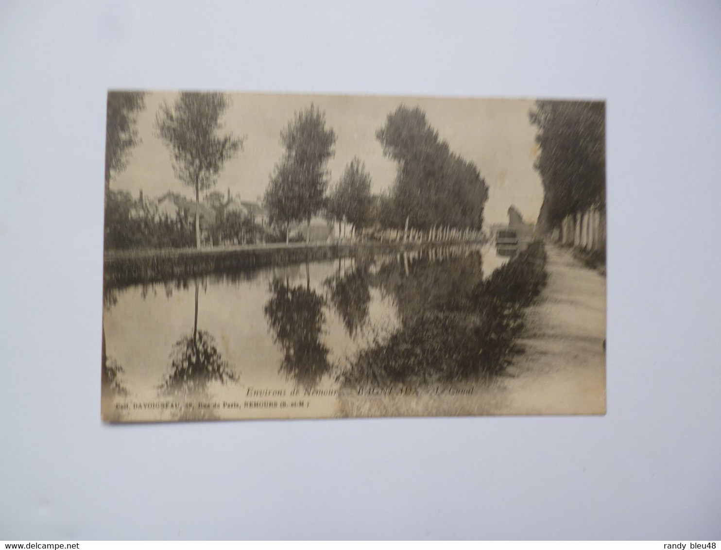 BAGNEAUX  -  77  -  Le Canal  -  Seine Et Marne - Bagneaux Sur Loing