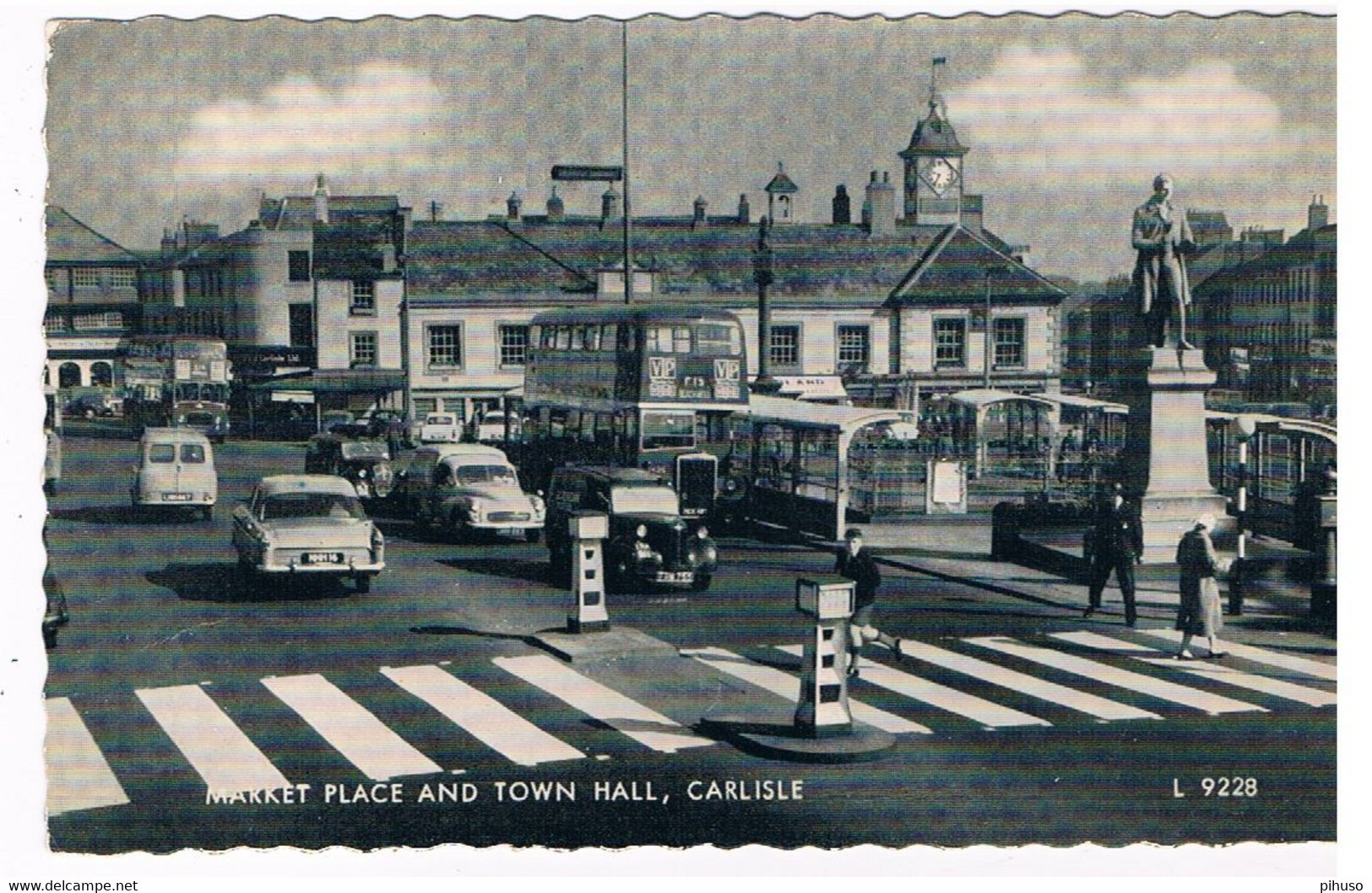 UK-3773   CARLISLE : Market Place And Town Hall - Carlisle
